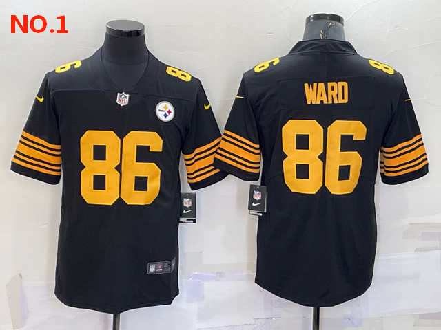 Cheap Men's Pittsburgh Steelers #86 Hines Ward Jerseys-17